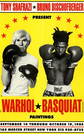 Warhol/ Basquiat Paintings, 1985 screenprint on paper ©The Andy Warhol Foundation for the Visual Arts, Inc.